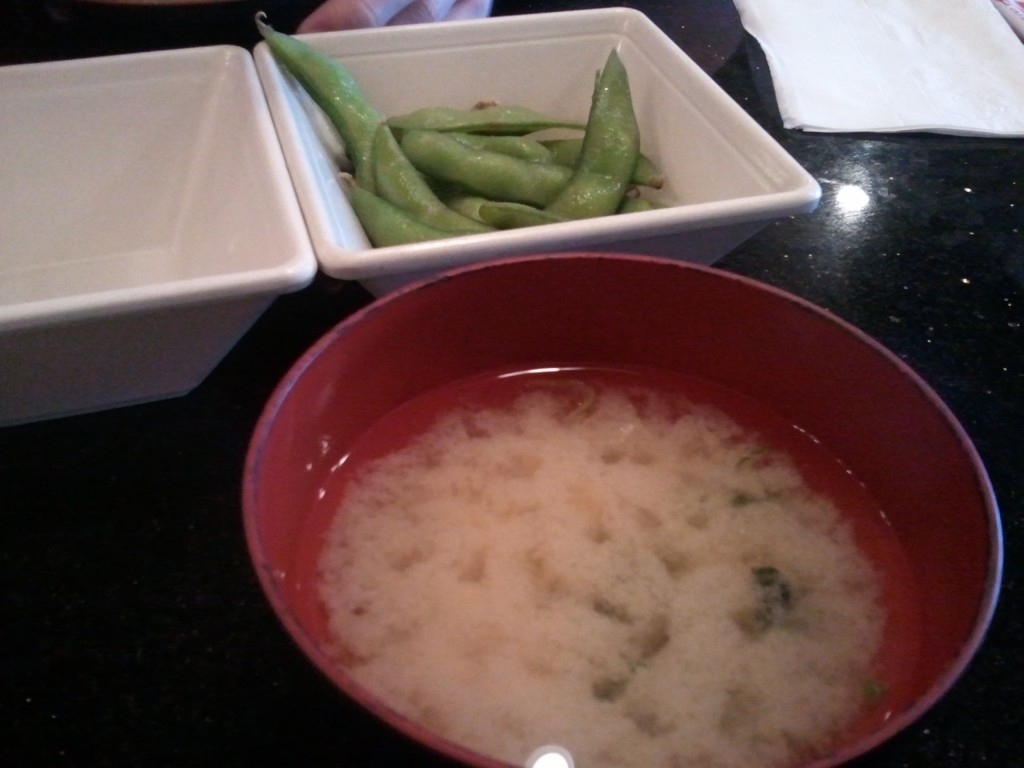 Maneki Miso Soup Edamame